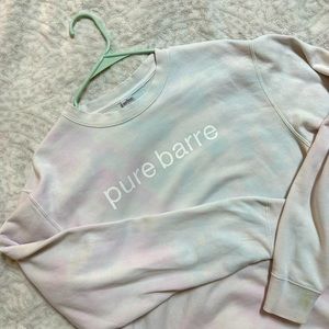 Pure Barre Tye Dye Crewneck